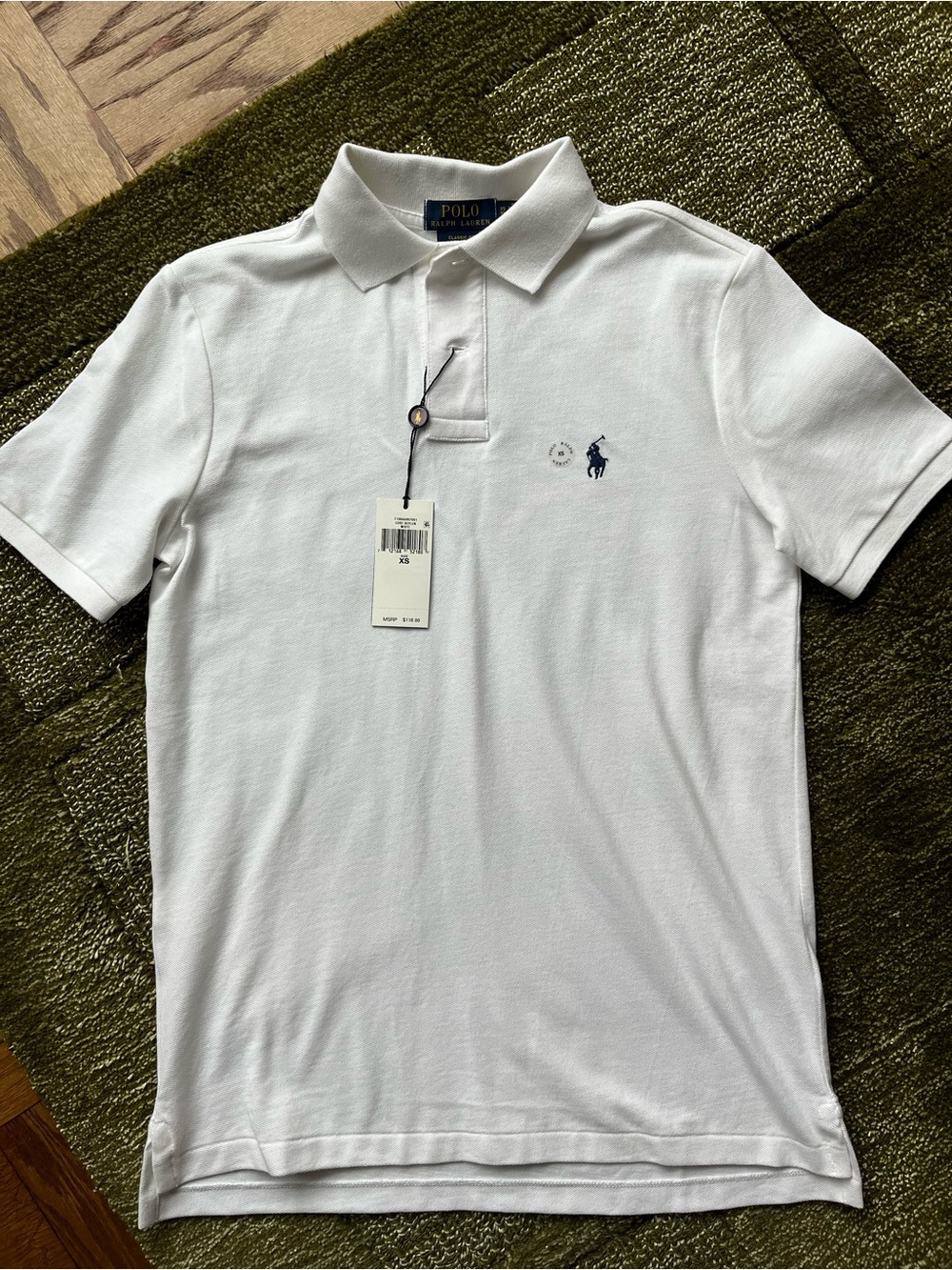 Polo Ralph Lauren White Polo Shirt
